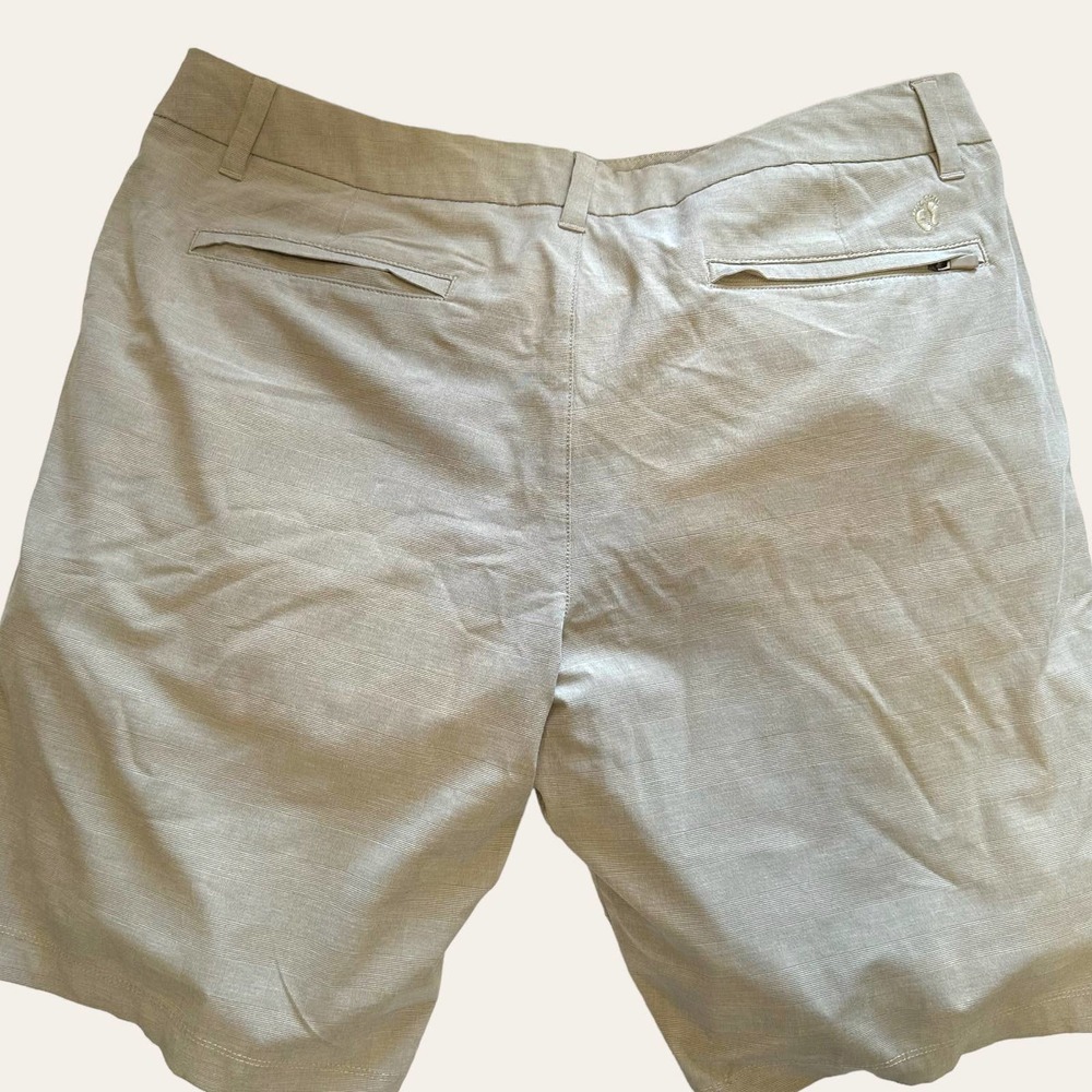 Hang Ten Men's Lightweight 4way stretch Quick Dry Hybrid Short, Twillio - Picture 7 of 8